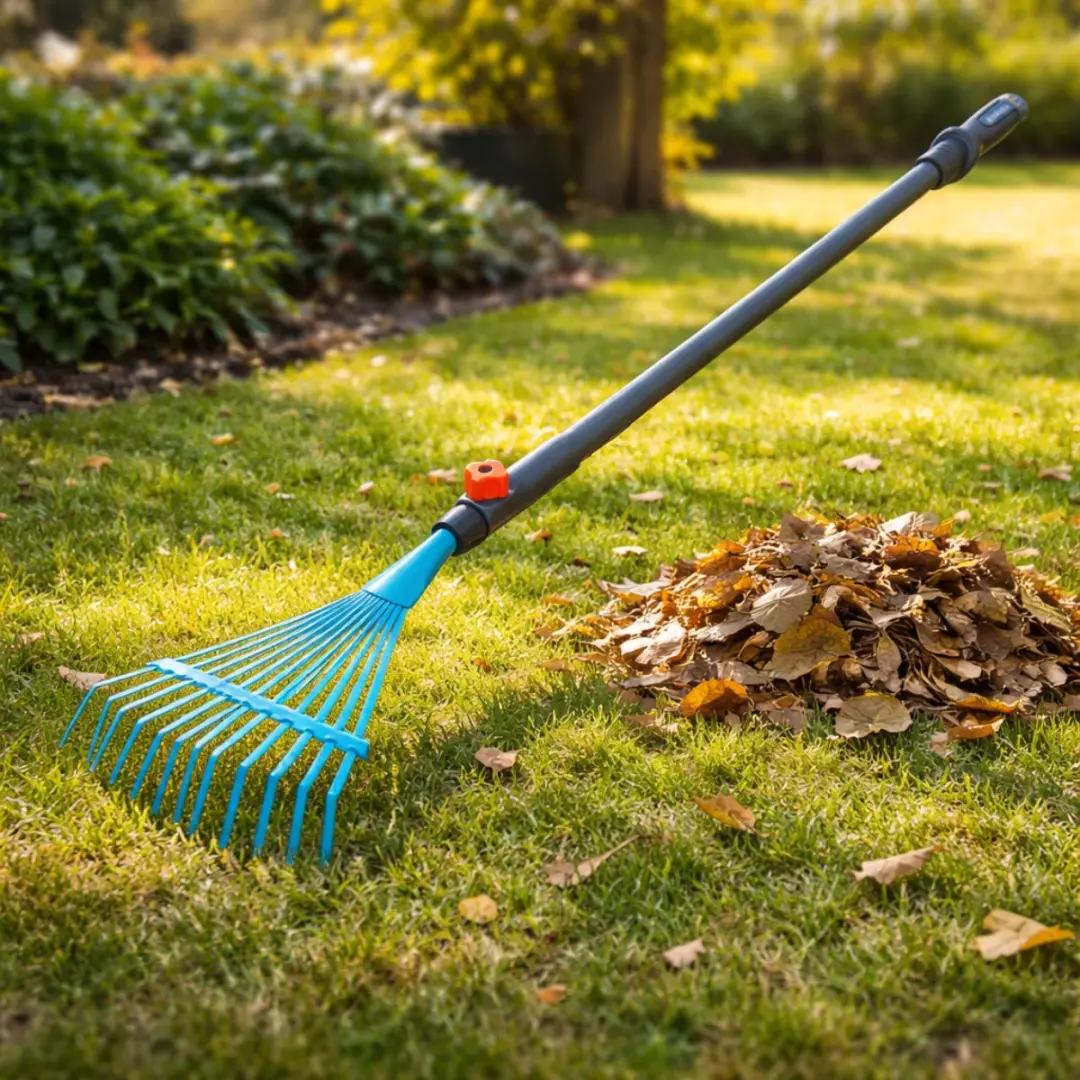 Gardena Bladhark Junior Combisystem 88,5cm - Turquoise/grijs - afbeelding 5 van 6