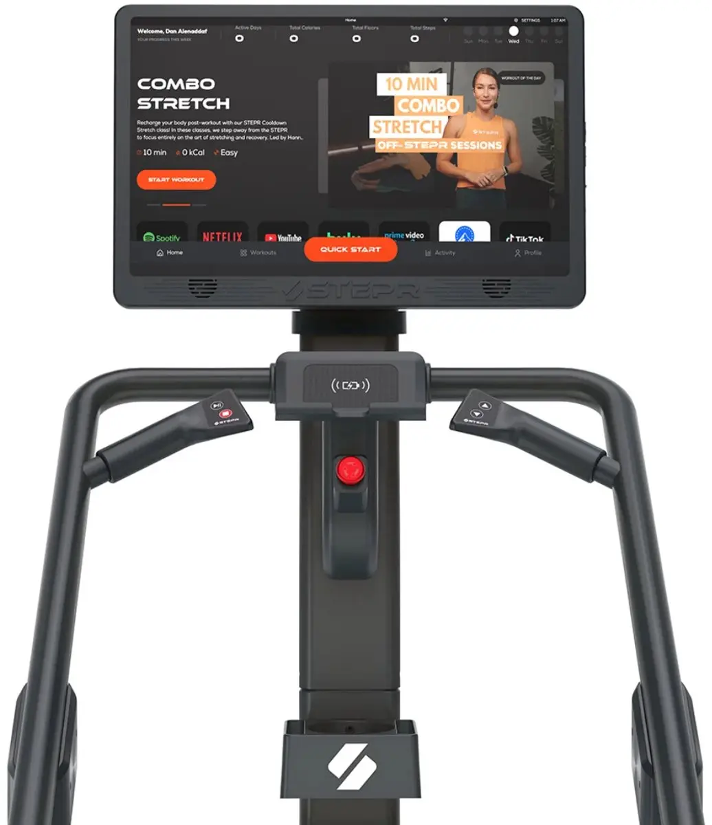 STEPR Pro+ Stair Climber 27" HD Touchscreen - afbeelding 3 van 6