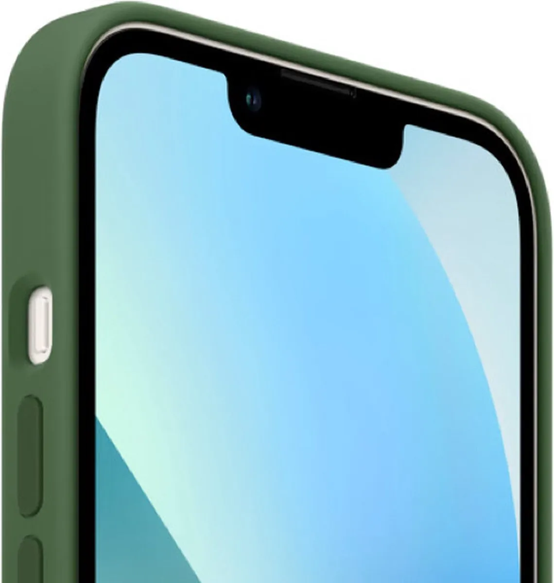 Apple Siliconen Hoesje MagSafe iPhone 13 Klaver Groen MM263ZM/A