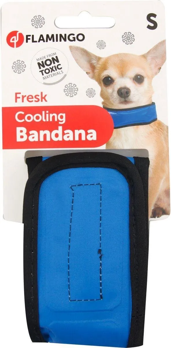Flamingo Koelband Fresk Blue S - 30x6x1.5cm