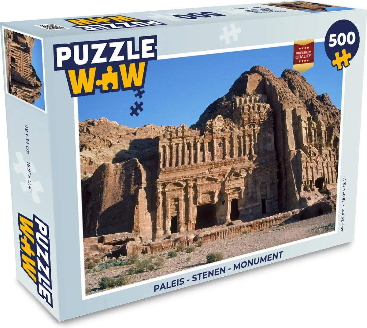 PuzzleWow Stenen Monument Legpuzzel 500 Stuks