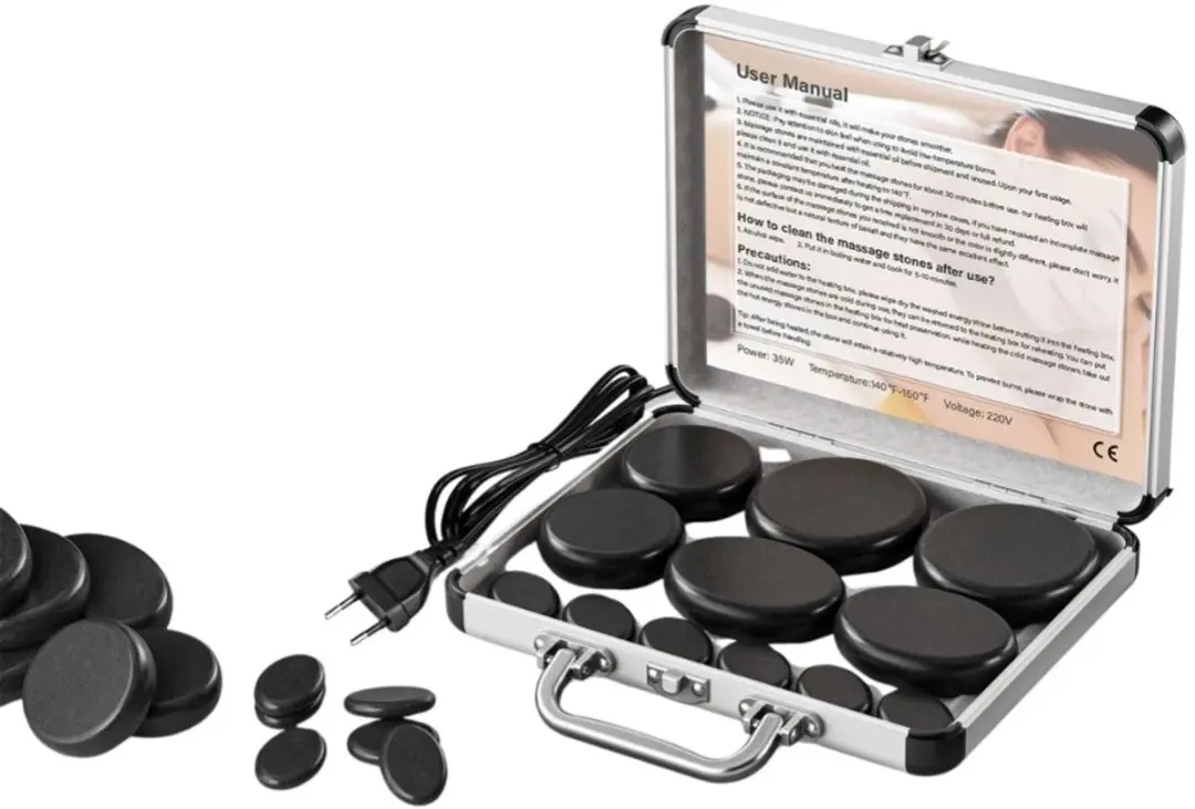 G&G hot stone massage set