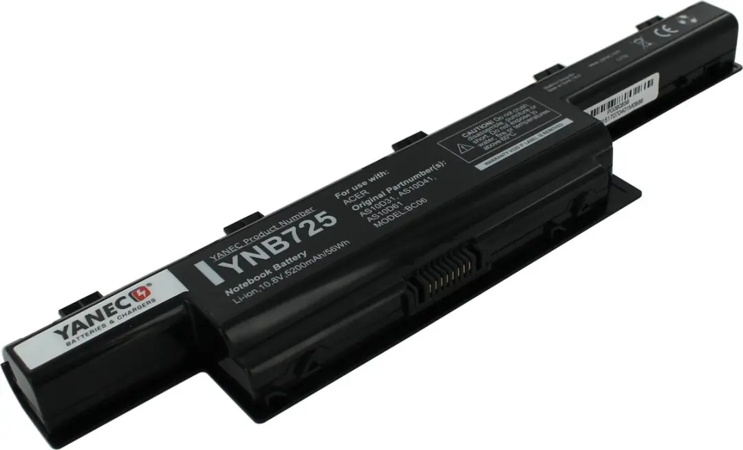 Yanec laptop accu 5200mah