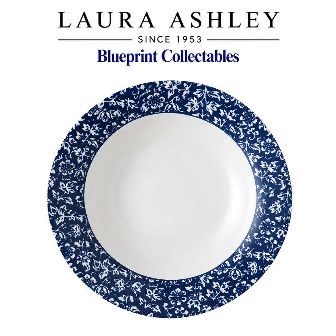 Laura Ashley Blueprint Diepe Bord Sweet Alyssum 22cm