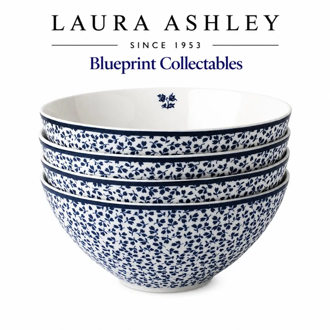 Laura Ashley Blueprint Collectables Kommen set van 4