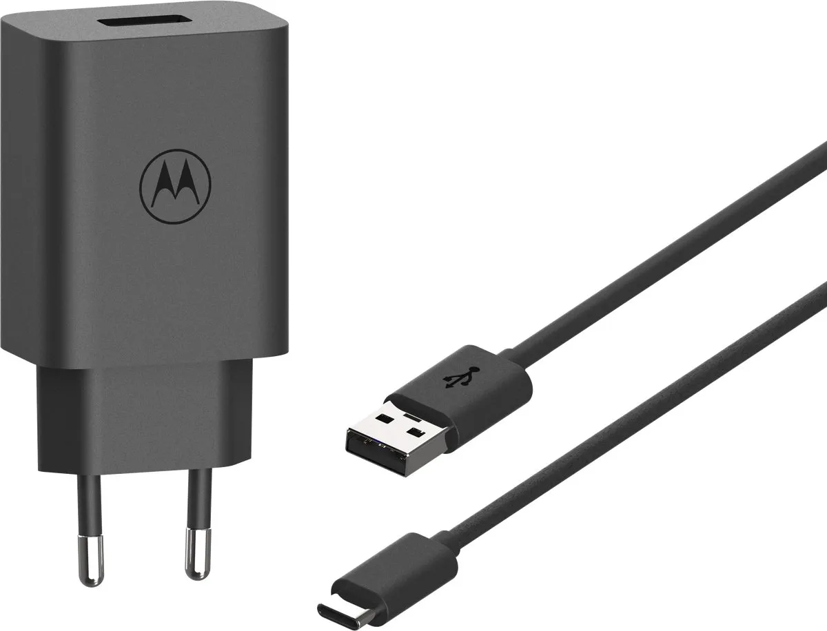 Motorola TurboPower 33W USB-A Snellader SJMC332-C - Zwart