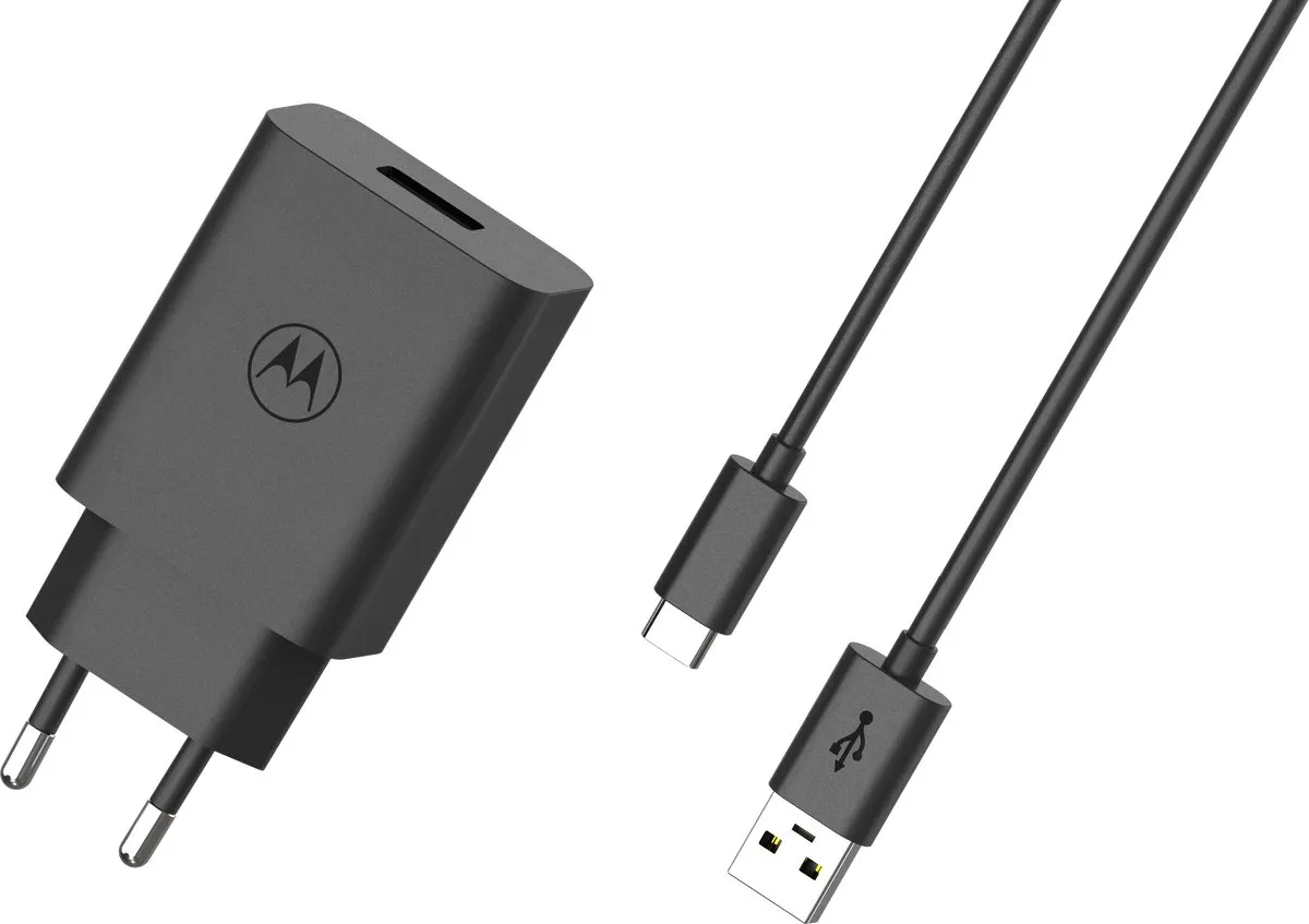 Motorola TurboPower 33W USB-A Snellader SJMC332-C - Zwart