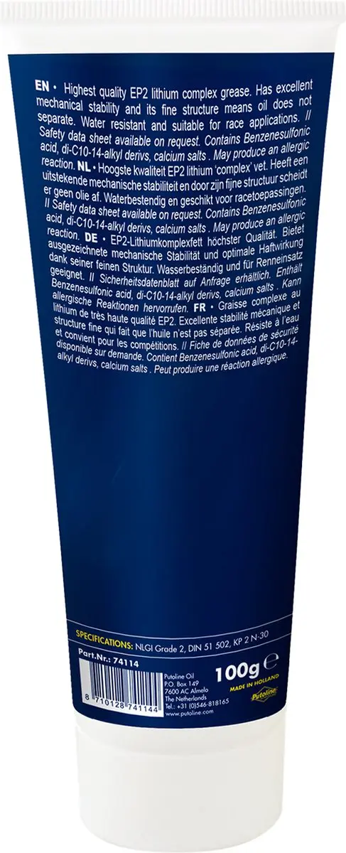Putoline Ceramic Grease montagepasta 100gr