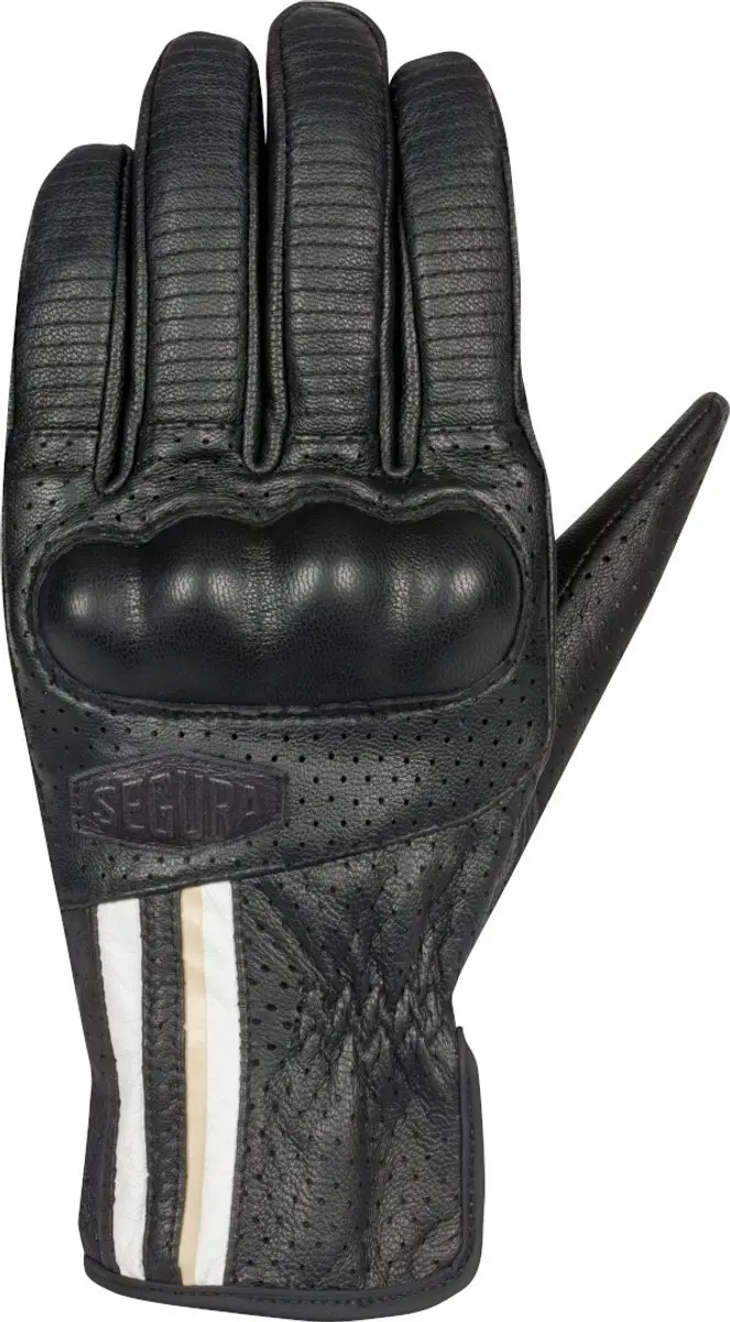 Segura Romeo Motorhandschoenen - Zwart/wit XL - afbeelding 3 van 6
