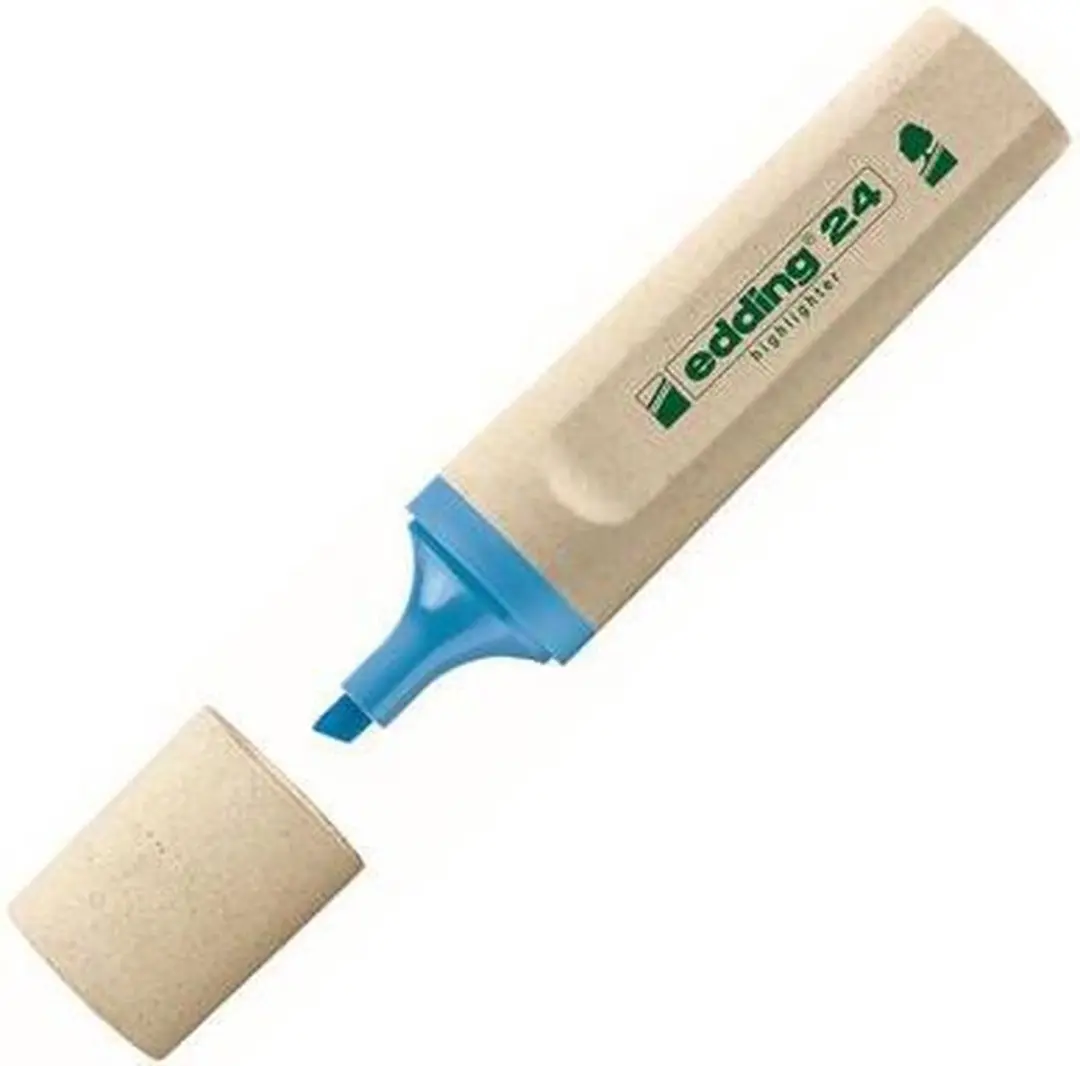 edding EcoLine 24 Markeerstift, Beitelvormige Punt, 2