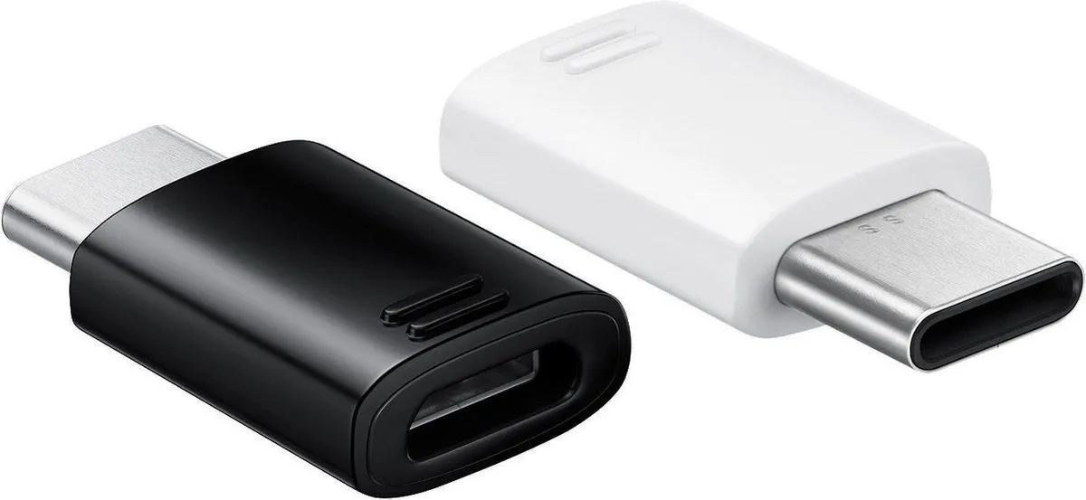 Samsung - USB-C naar micro USB adapter - Zwart