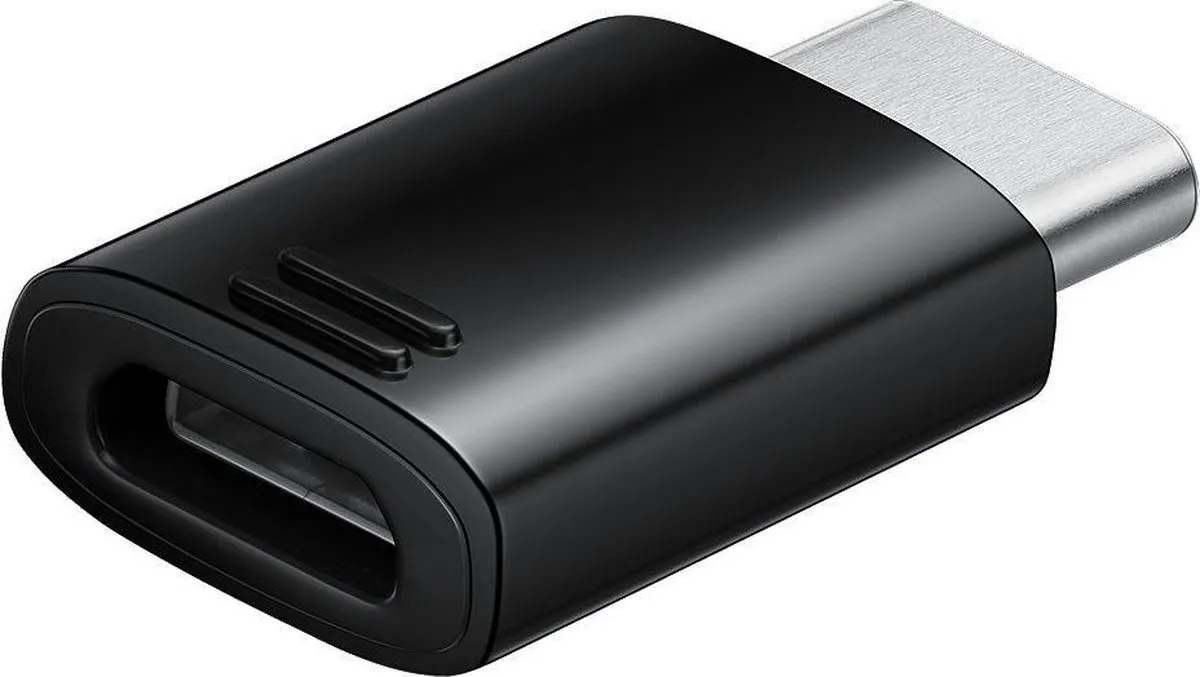 Samsung - USB-C naar micro USB adapter - Zwart