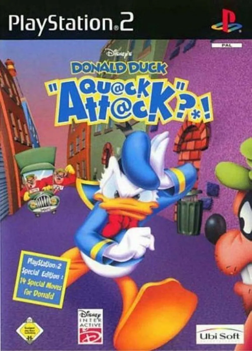 Disney Donald Duck Quack Attack PS2