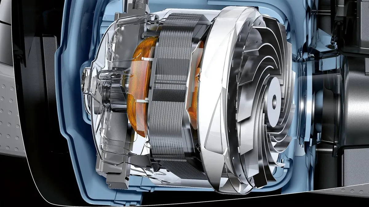 Siemens iQ300 VSC3320 Stofzuiger - Blauw