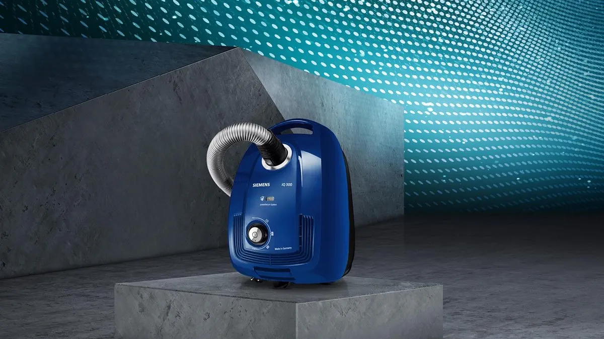 Siemens iQ300 VSC3320 Stofzuiger - Blauw
