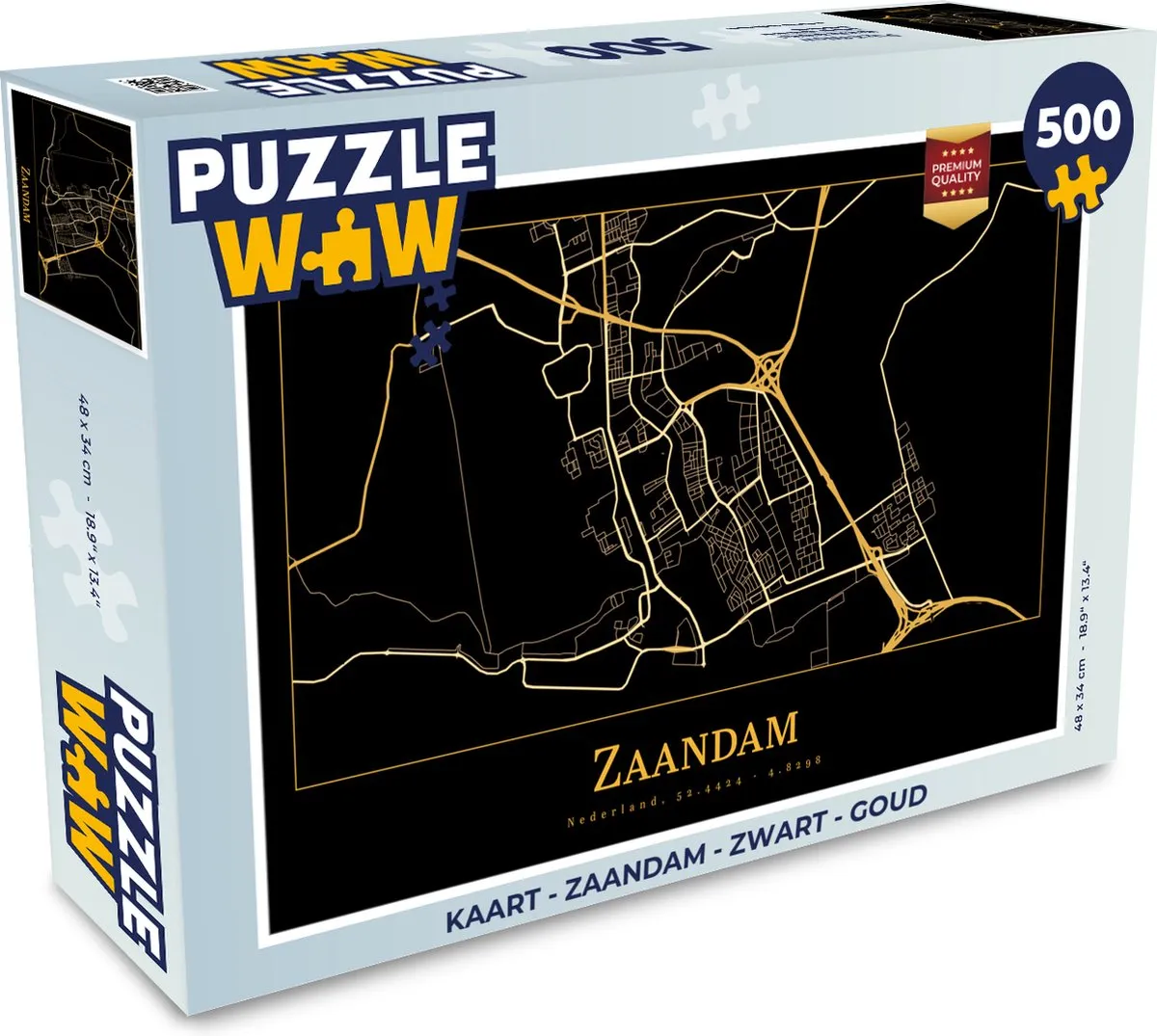 PuzzleWow Zaandam Legpuzzel 500 Stuks