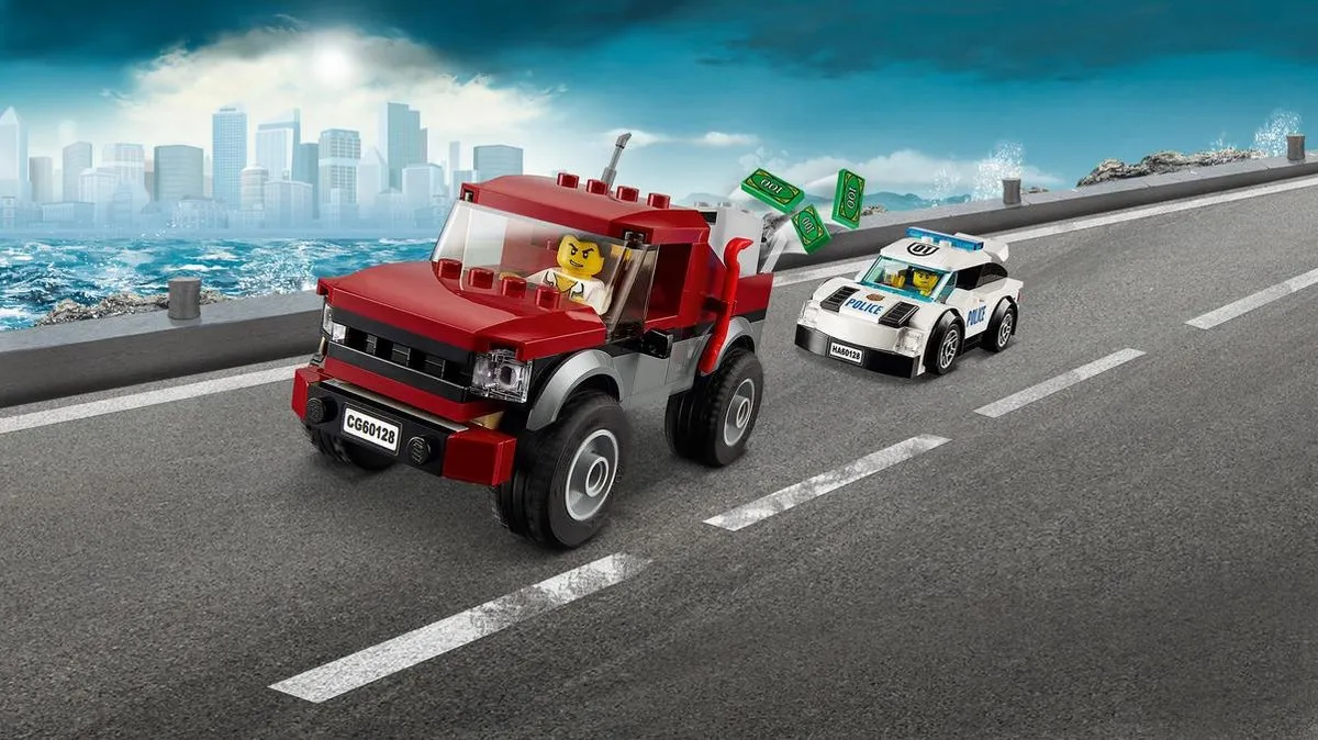 LEGO City Politieachtervolging 60128 - 184 Stukken