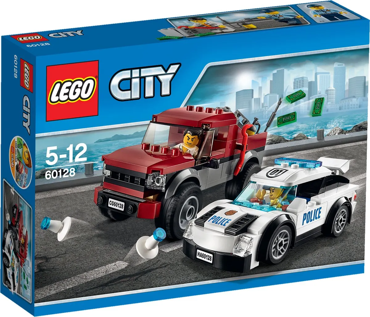 LEGO City Politieachtervolging 60128