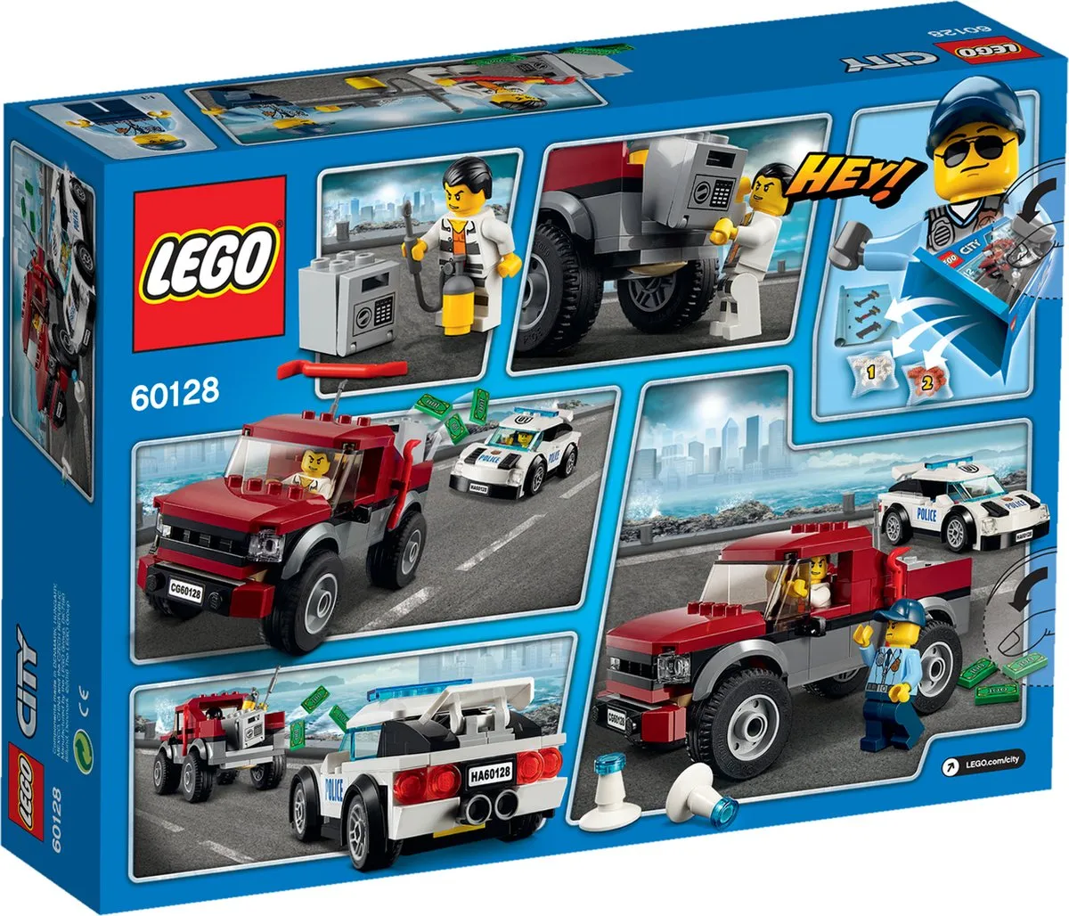 LEGO City Politieachtervolging 60128 - 184 Stukken - afbeelding 6 van 6