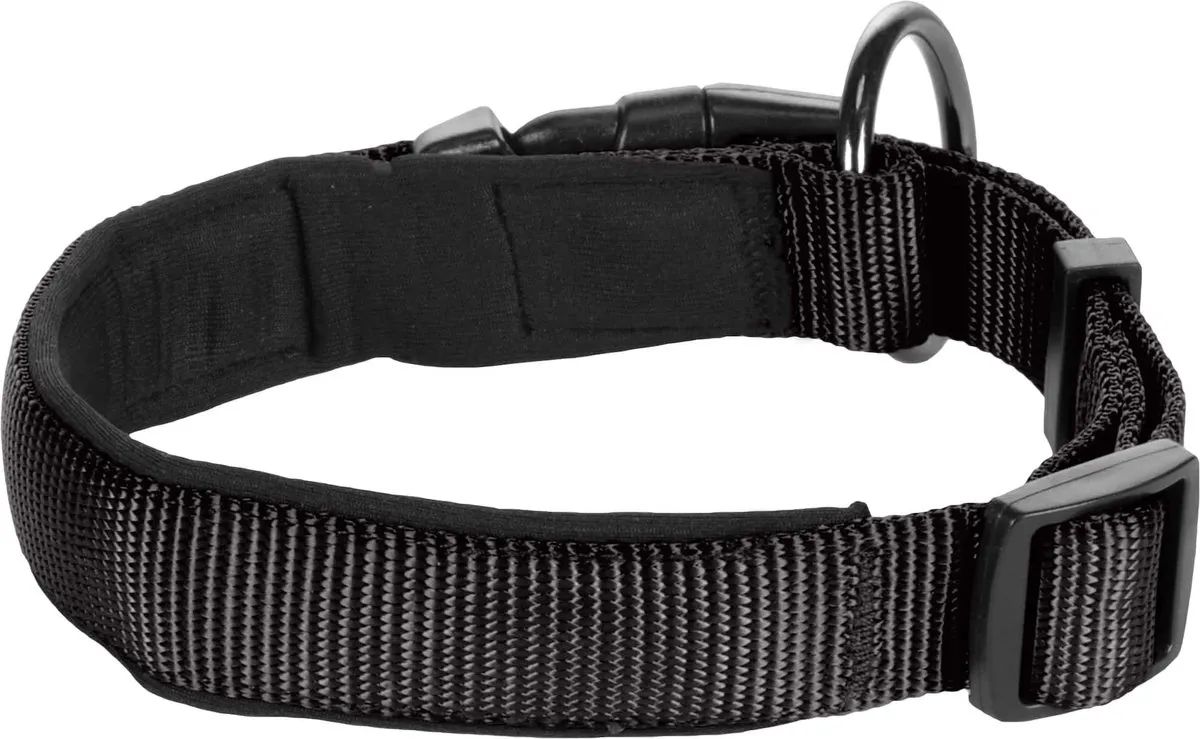 Flamingo Abbi Halsband - Zwart XS 35-40cm
