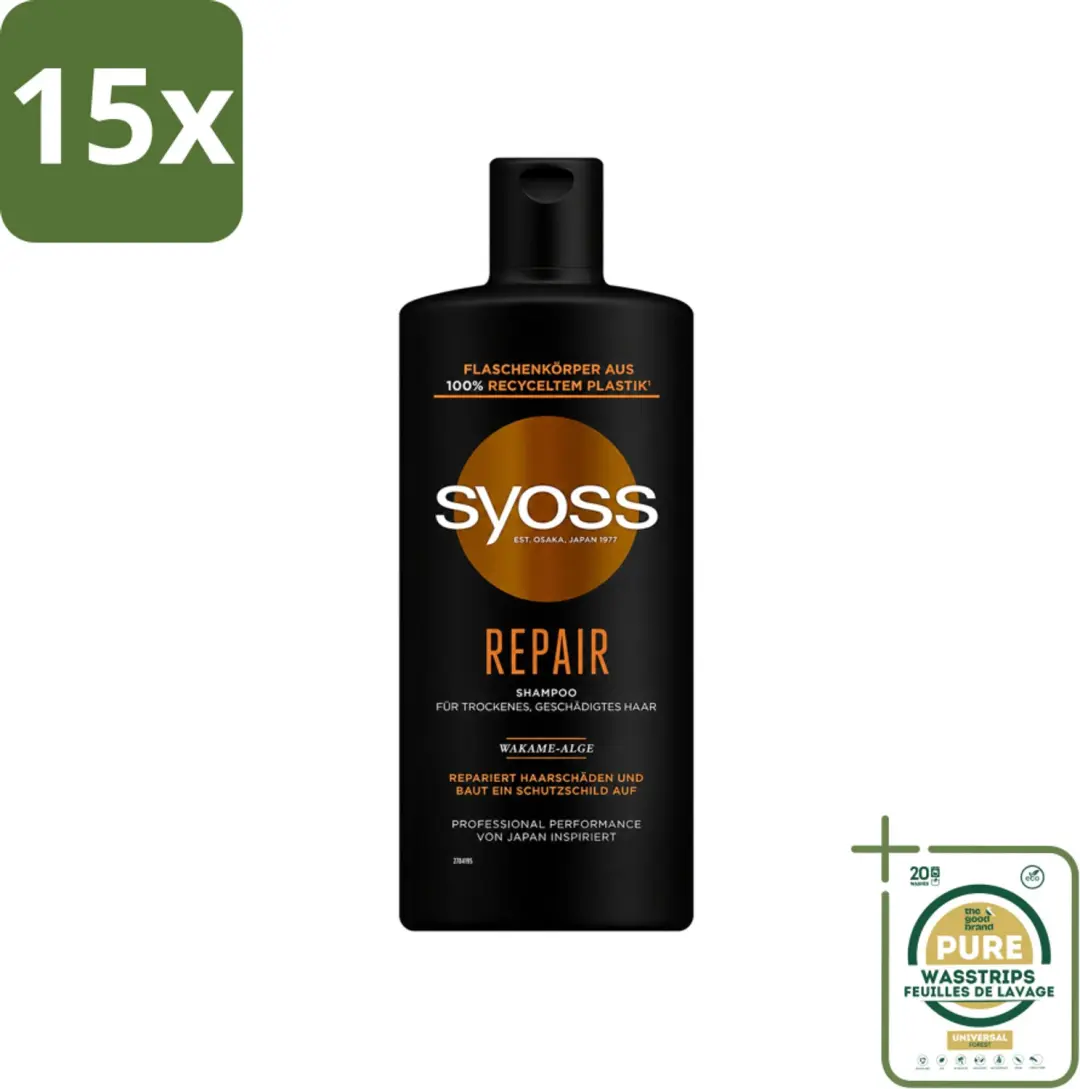 15 x Syoss Repair Shampoo