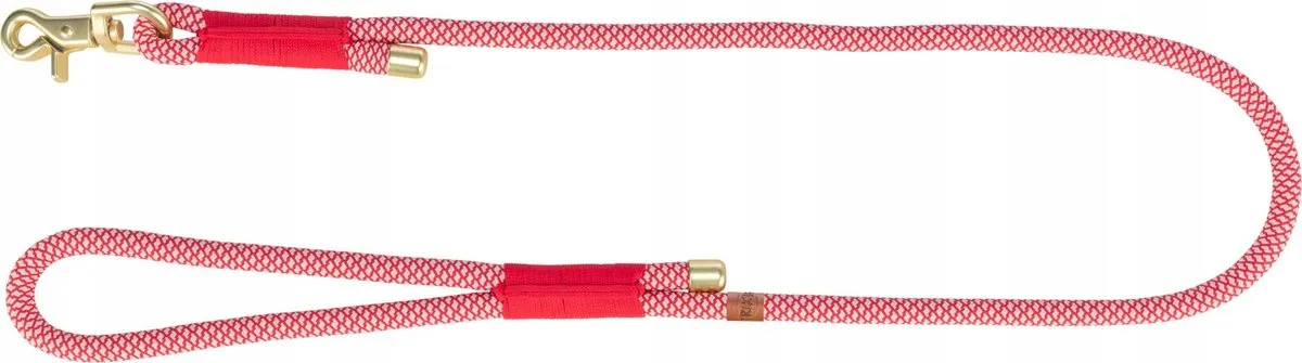 Trixie Soft Rope Hondenlijn Rood 1m x 10mm