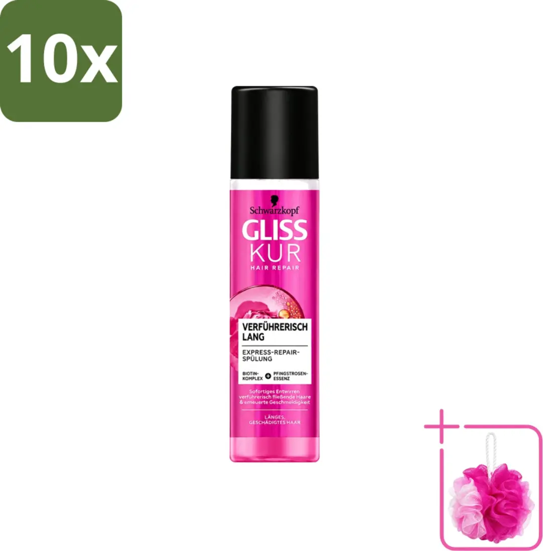10 x Gliss-Kur