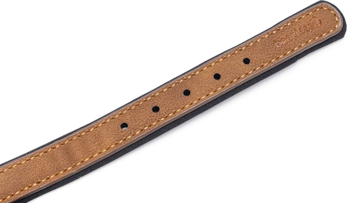 Beeztees Balacron Ax Halsband Hond - Bruin - 15mm - XS