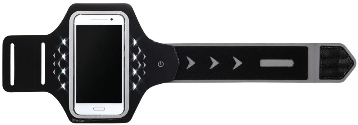 Hama Sport-armband Running XXL - Smartphone - LED - Zwart