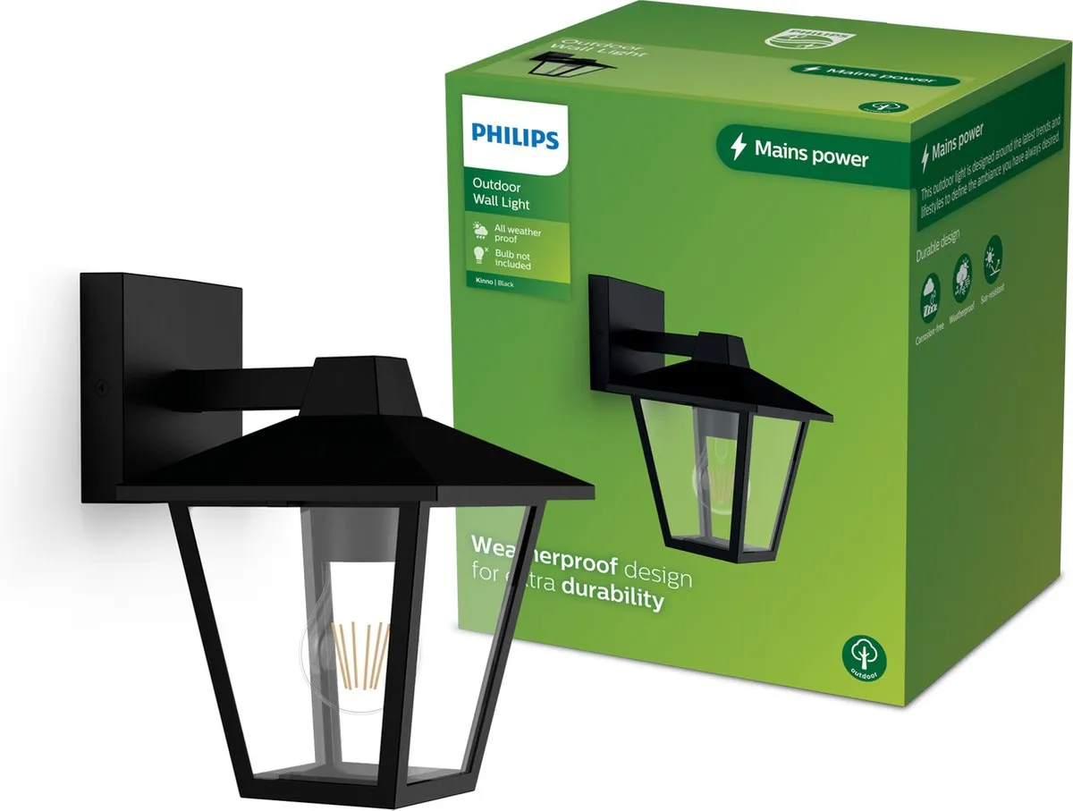 Philips Kinno Wandlamp E27 25W