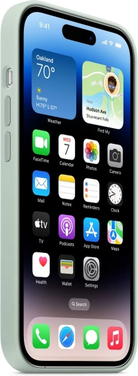 Apple Siliconen Hoesje MagSafe iPhone 14 Pro Max MPTY3ZM/A - Agavegroen