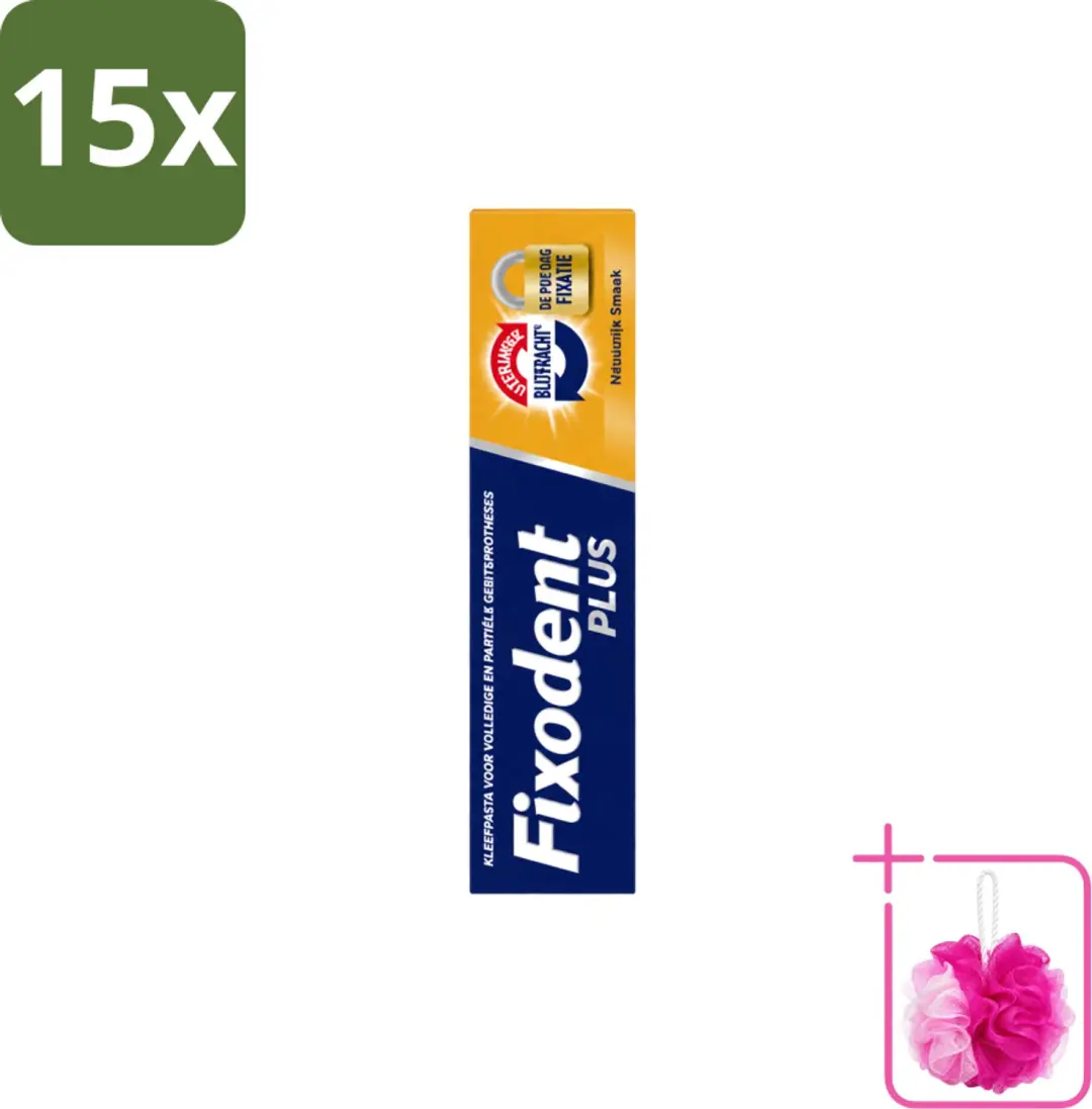 15 x Fixodent Plus