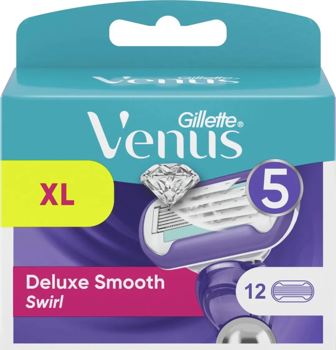 Gillette Venus Deluxe Smooth Swirl Scheermesjes Voor Vrouwen