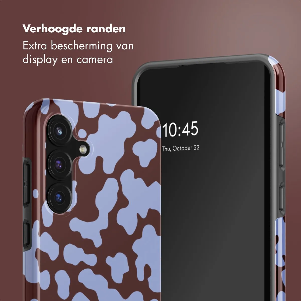 Selencia Hoesje Samsung Galaxy S25 FE Moo'd Lavender Glow
