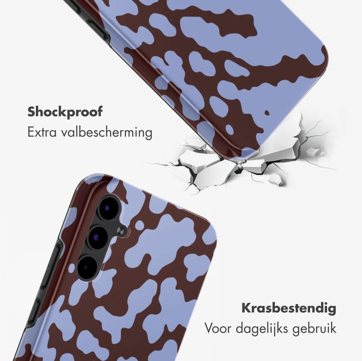 Selencia Hoesje Samsung Galaxy S25 FE Moo'd Lavender Glow