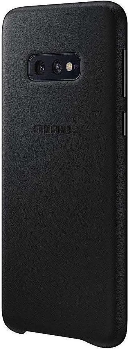 Samsung Lederen Hoesje S10e - Zwart - 8801643644659