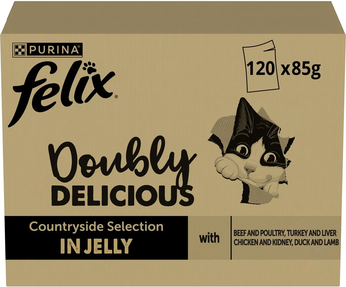 Felix Dubbel Zo Lekker in Gelei Natvoer
