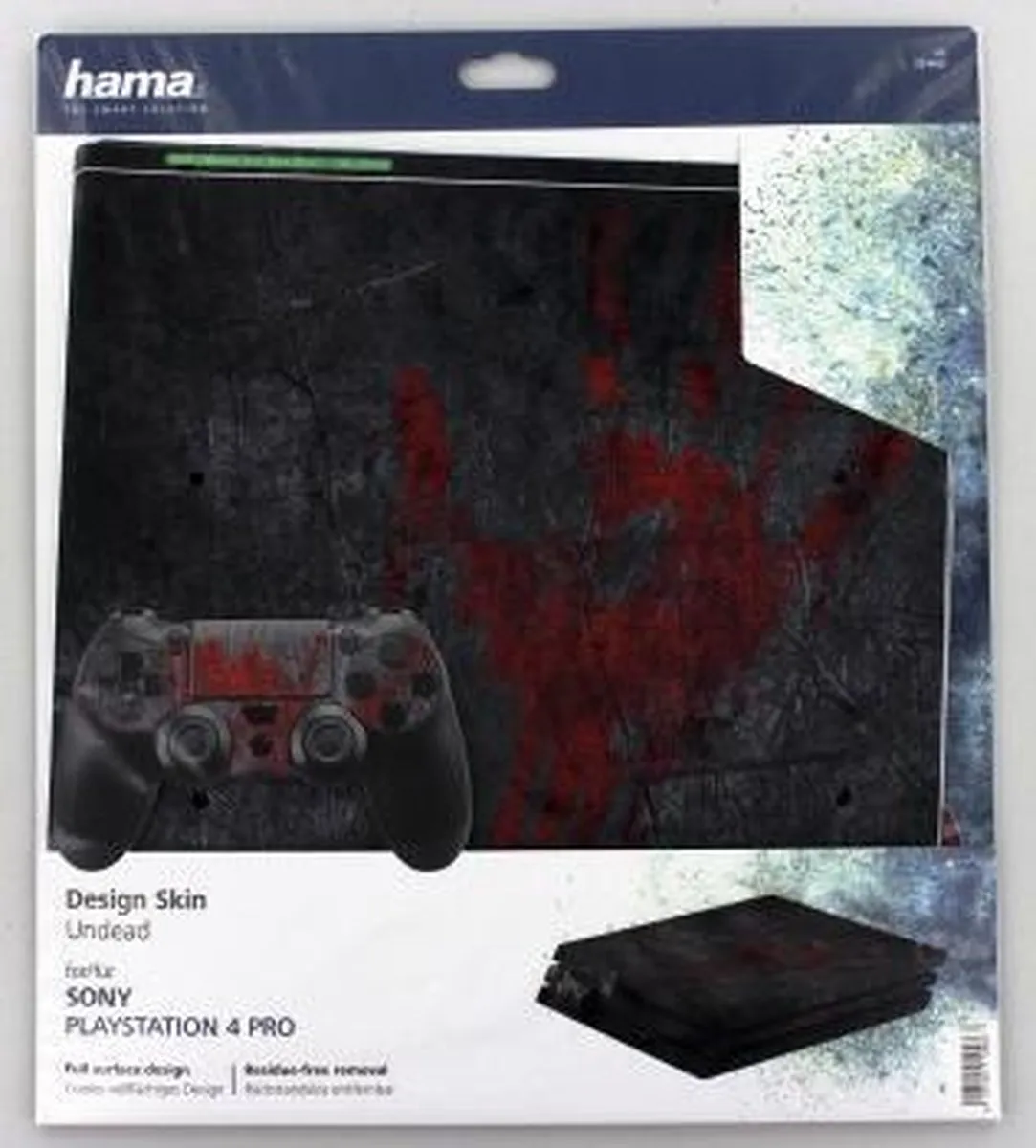 Hama Design-Skin Undead PlayStation 4 Pro - 7 Stuks