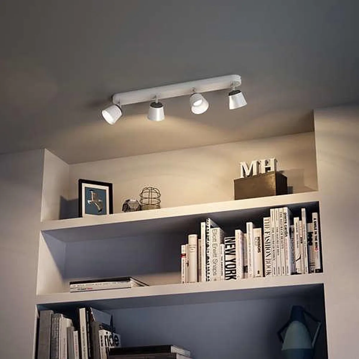 Philips myLiving Dender LED Spot - 1 Lichtpunt Warm Wit