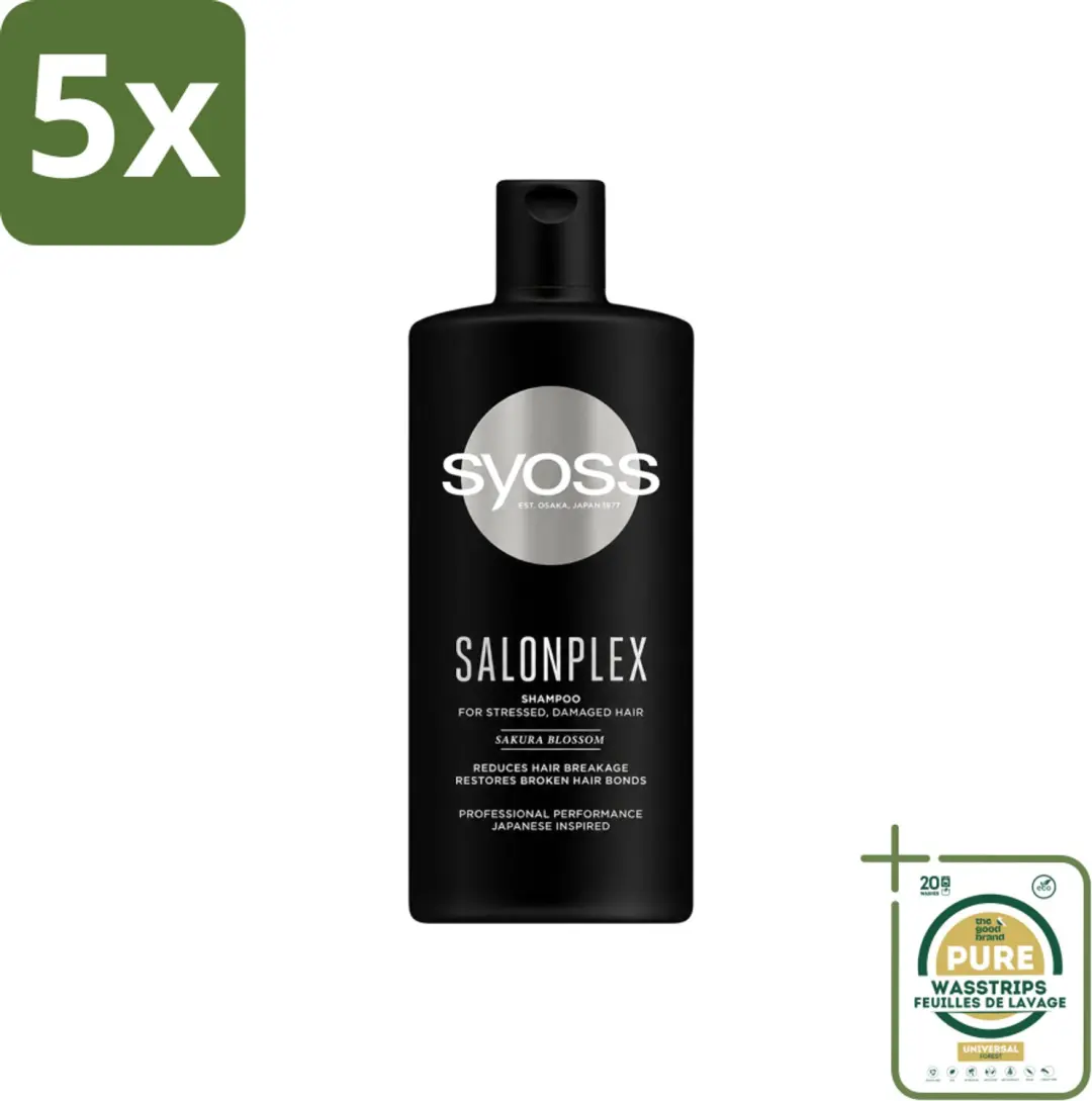 5 x Syoss Salonplex Shampoo