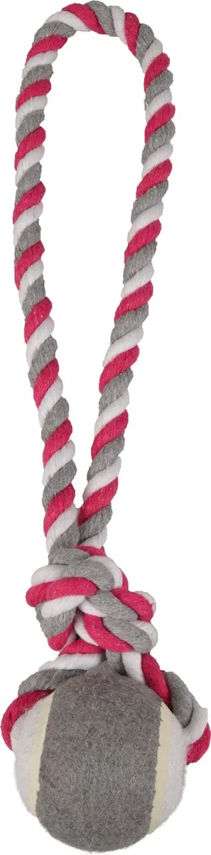 Flamingo Jim Hondenspeelgoed Tennisbal - Rood - 40cm