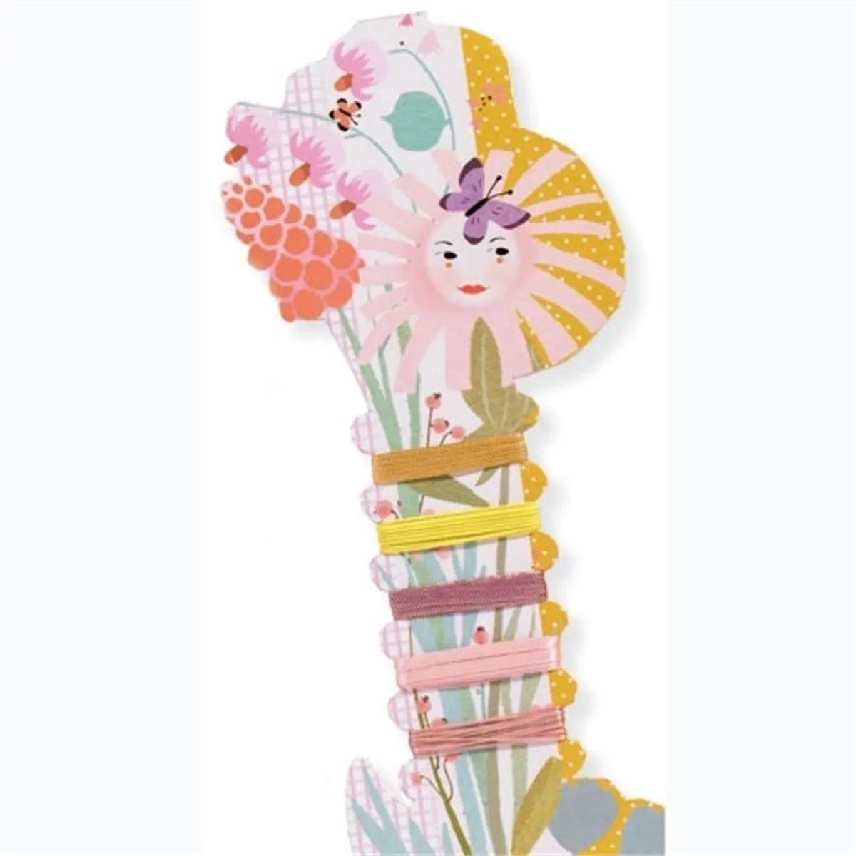Djeco Bloemen Kralen & Sieraden Set - 9 Stuks - Roze