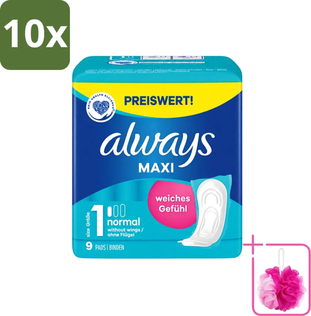 10 x Always Maxi