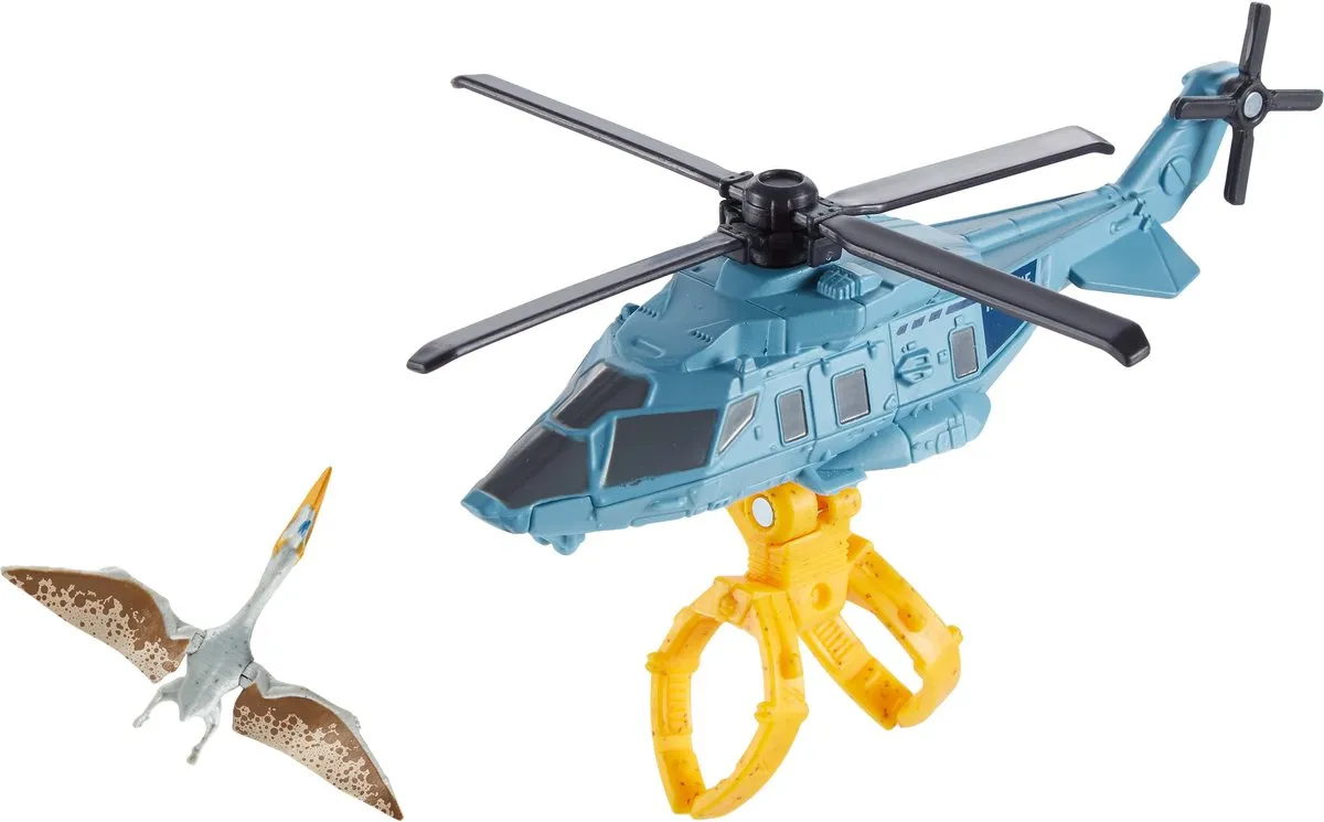 Jurassic World JGM07 Helikopter - Meerkleurig - afbeelding 6 van 6