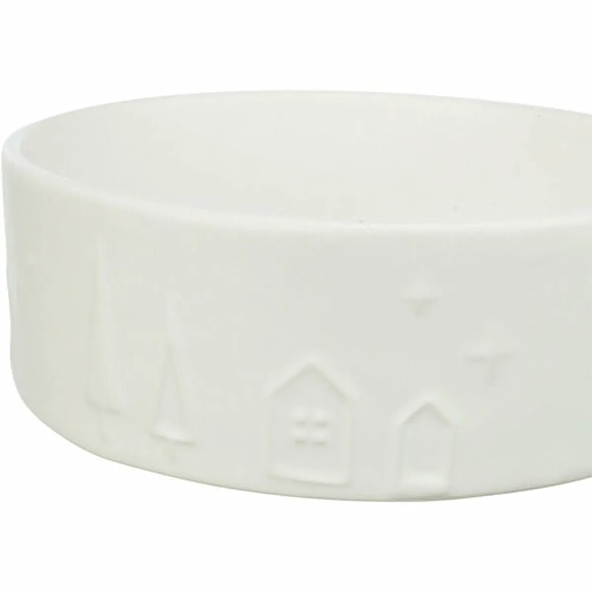 Trixie Keramische Voerbak Hond - 12cm - 300ml - Wit