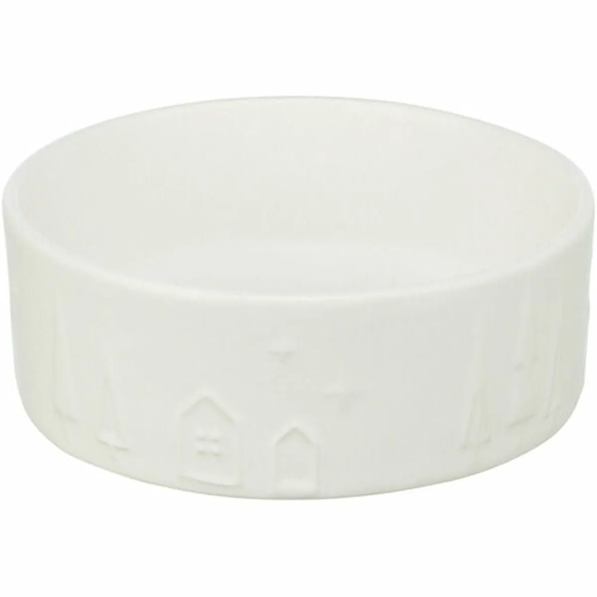 Trixie Keramische Voerbak Hond - 12cm - 300ml - Wit
