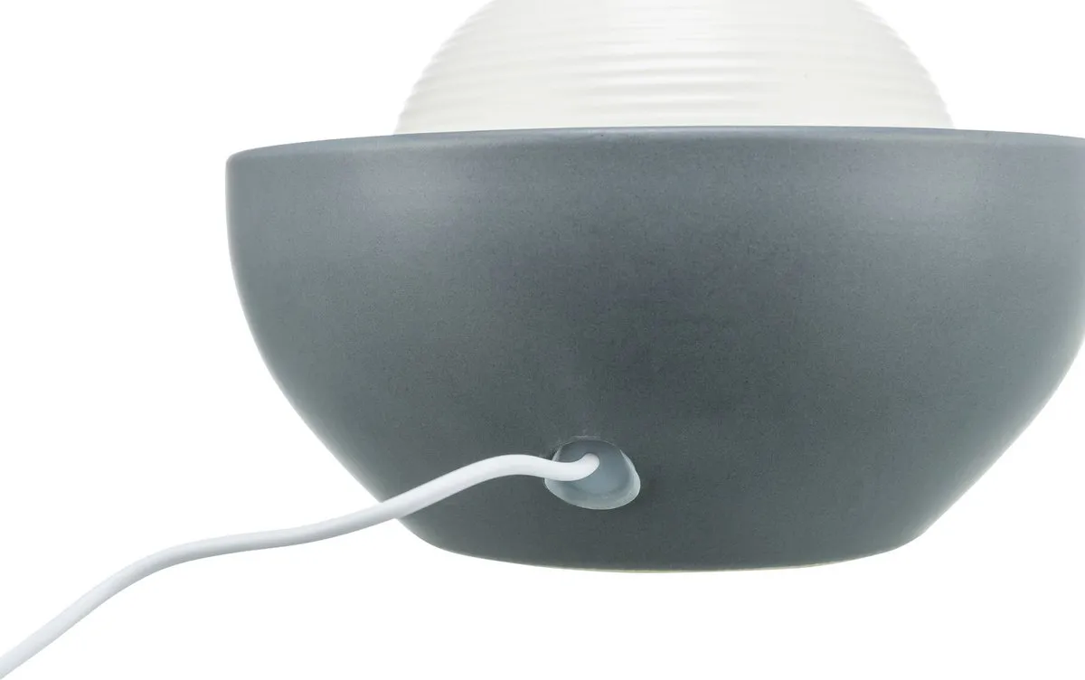 Trixie Vital Dome Drinkfontein Keramiek 1,5L - Grijs/Wit