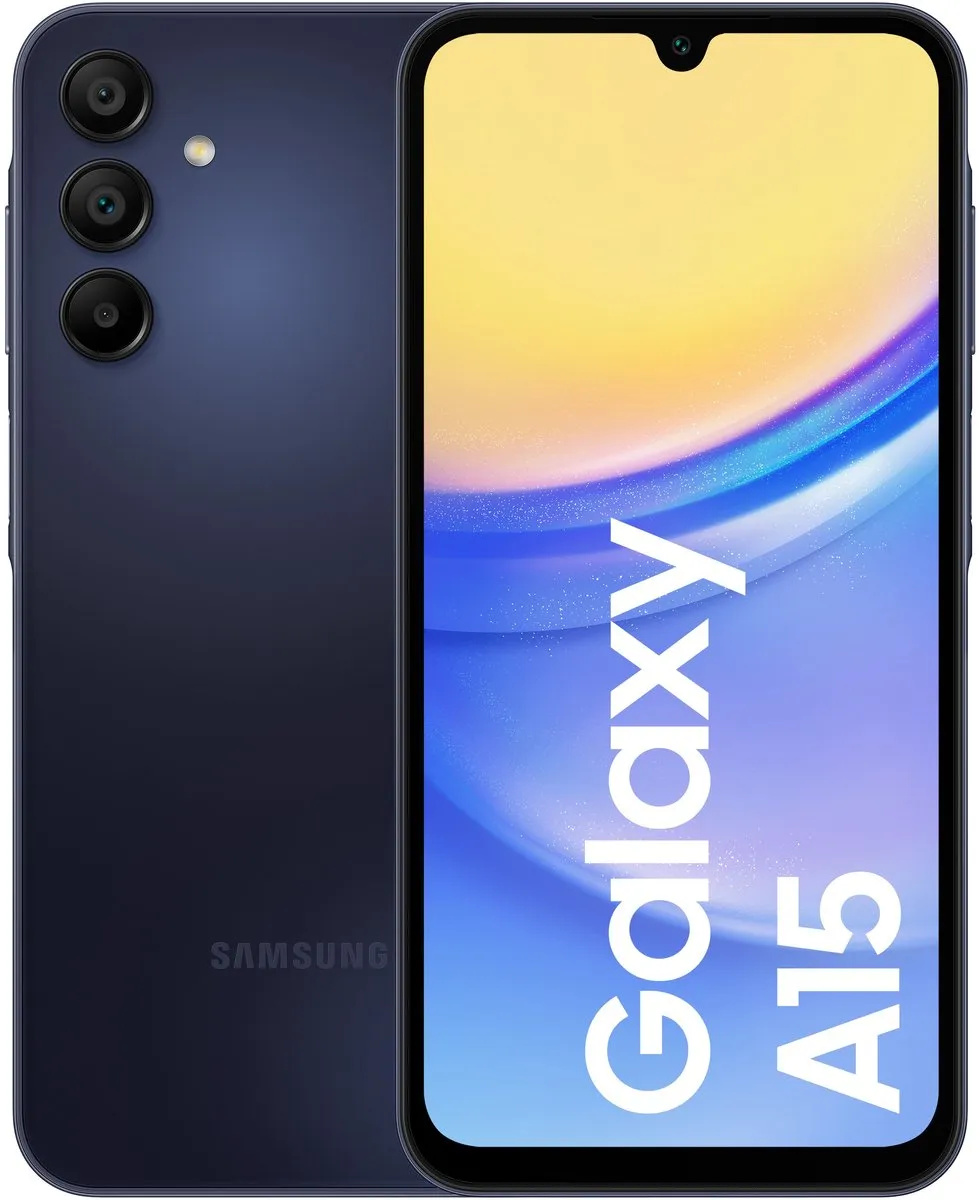 Samsung Galaxy A15 128GB - Blauw zwart