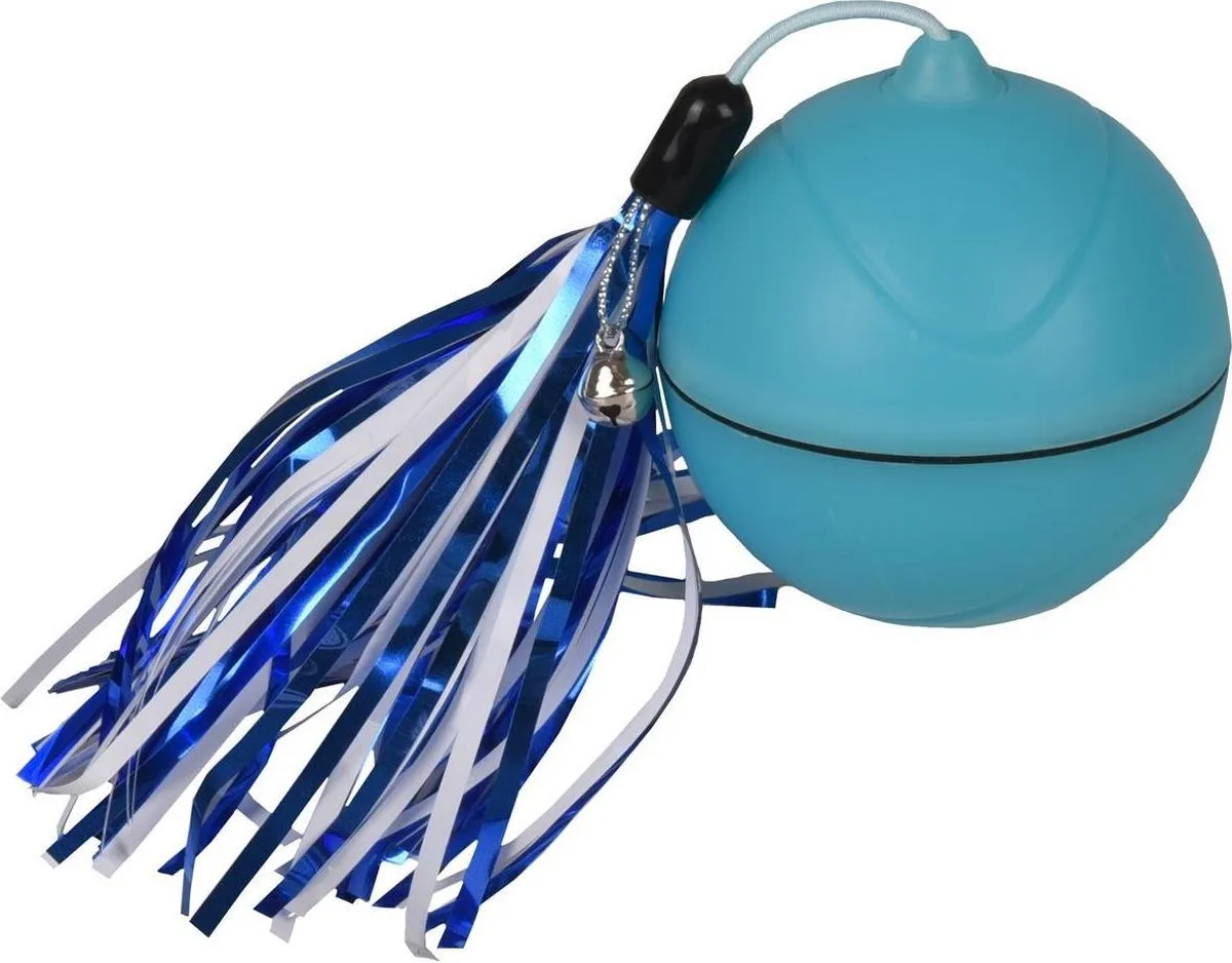 Flamingo Balspeeltje 2-in-1 LED Magic Mechta 7cm - Blauw - afbeelding 6 van 6