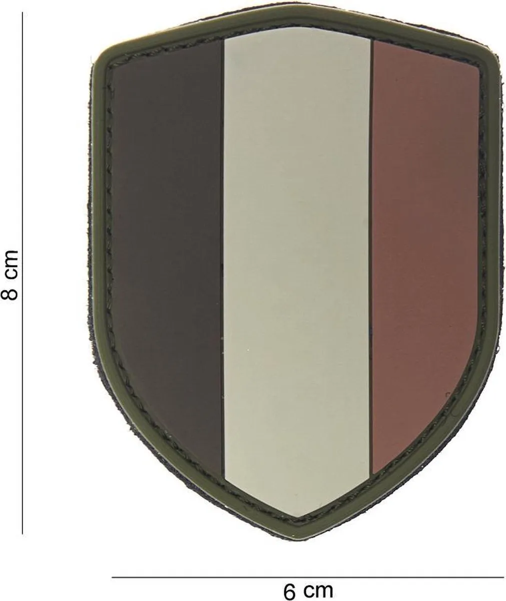101 Inc Embleem 3D Schild België Desert Camouflage